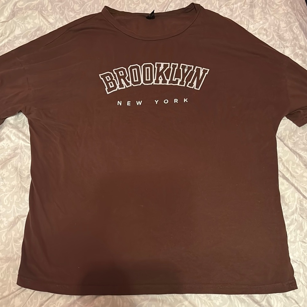 Brooklyn New York Brown T-Shirt